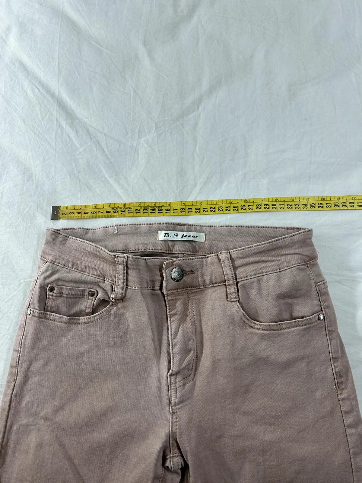 Rose beige jeans bs jeans size 36 – photo 7